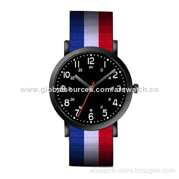 2014 New Sports Men's Watch, Nato Strap, Japan Movement, 3ATM Waterproof